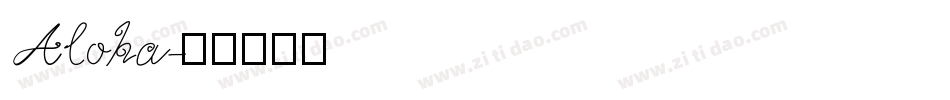 Aloha字体转换