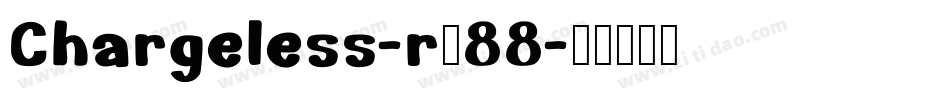 Chargeless-rV88字体转换