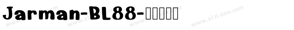Jarman-BL88字体转换