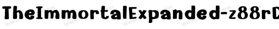 TheImmortalExpanded-z88rD字体转换