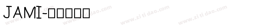 JAMI字体转换