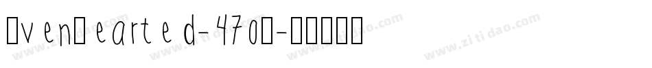 EvenHearted-47oK字体转换