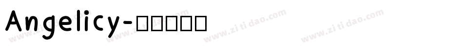 Angelicy字体转换