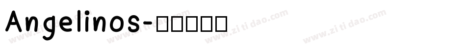 Angelinos字体转换