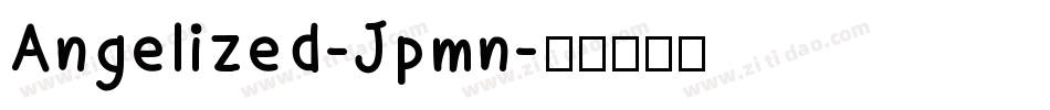 Angelized-Jpmn字体转换