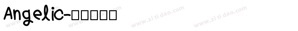 Angelic字体转换