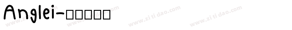 Anglei字体转换