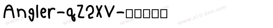 Angler-qZ2XV字体转换
