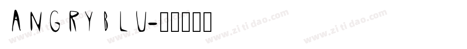 ANGRYBLU字体转换