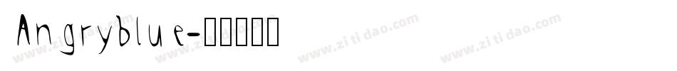 Angryblue字体转换