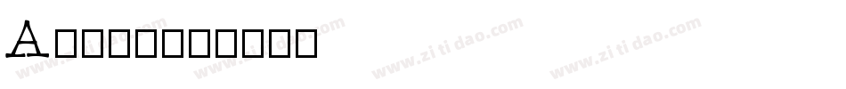 Anita字体转换