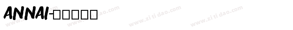 ANNAI字体转换