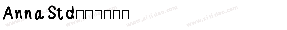 AnnaStd字体转换