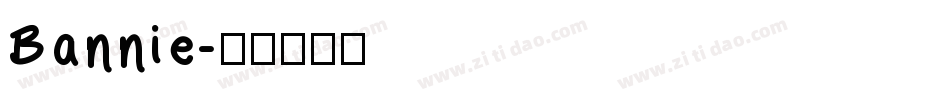 Bannie字体转换