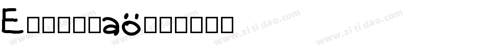 Announce字体转换