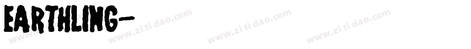 earthling字体转换
