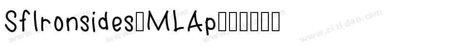 SfIronsides-MLAp字体转换