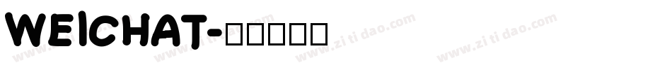 WEICHAT字体转换