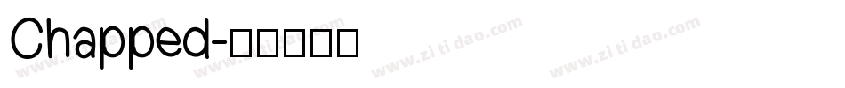 Chapped字体转换