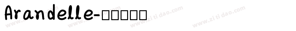 Arandelle字体转换