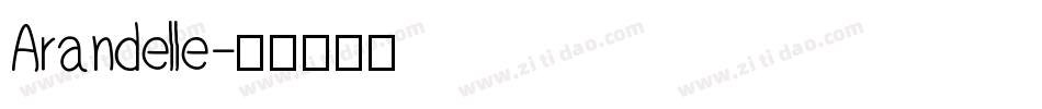 Arandelle字体转换