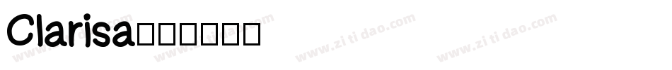 Clarisa字体转换