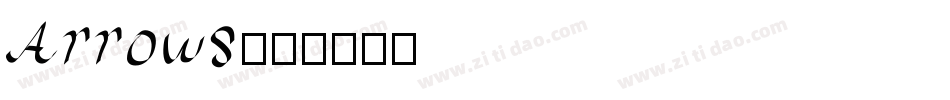 Arrows字体转换