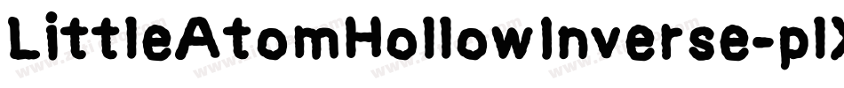 LittleAtomHollowInverse-plXZ字体转换