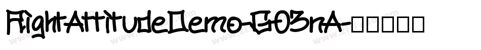 RightAttitudeDemo-GO3nA字体转换