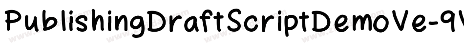 PublishingDraftScriptDemoVe-9VAy字体转换