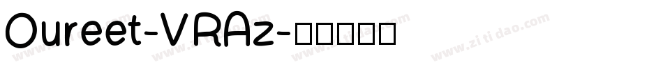 Oureet-VRAz字体转换