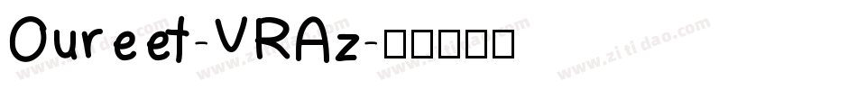 Oureet-VRAz字体转换