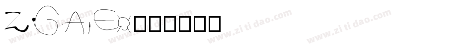 ZiGzAgEo字体转换