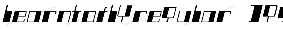 LearntoflyRegular-1pgv字体转换