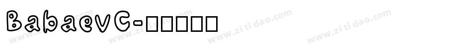 BabaevC字体转换