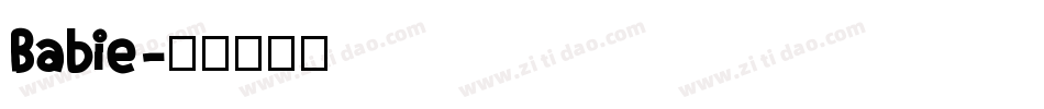 Babie字体转换