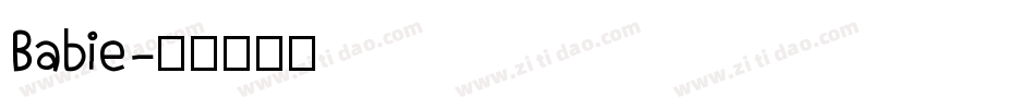 Babie字体转换