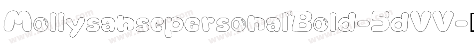 MollysanscpersonalBold-5dVV字体转换