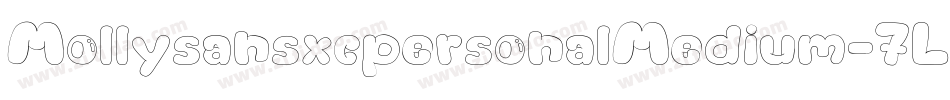 MollysansxcpersonalMedium-7LDB字体转换