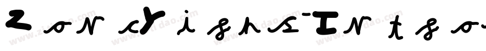 AlexBrush-Regular_mi字体转换