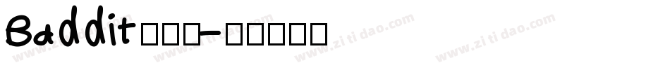 Baddit转换器字体转换