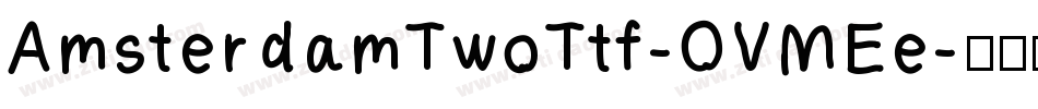 AmsterdamTwoTtf-OVMEe字体转换