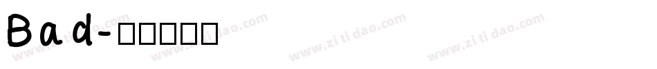 Bad字体转换