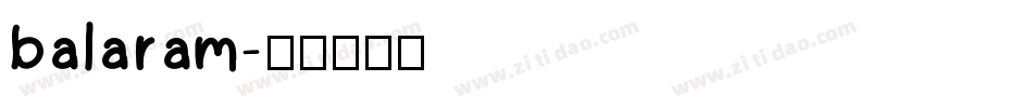 balaram字体转换