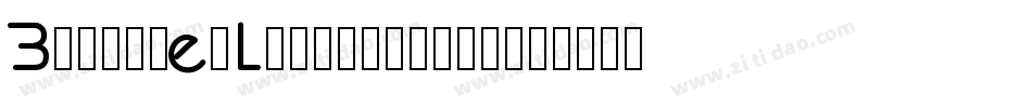 Balance-LightItalic字体转换