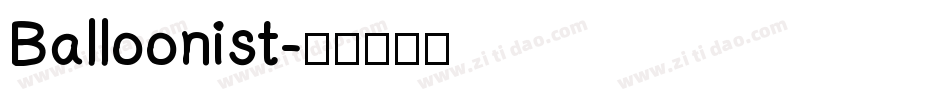 Balloonist字体转换