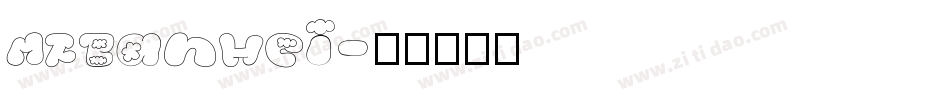 MFBanHei字体转换