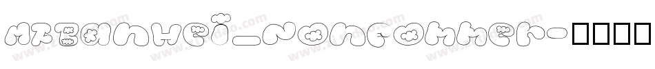 MFBanHei_Noncommer字体转换