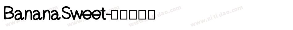 BananaSweet字体转换