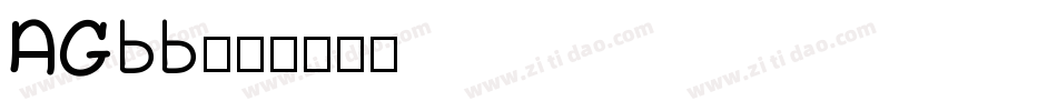 AGBB字体转换